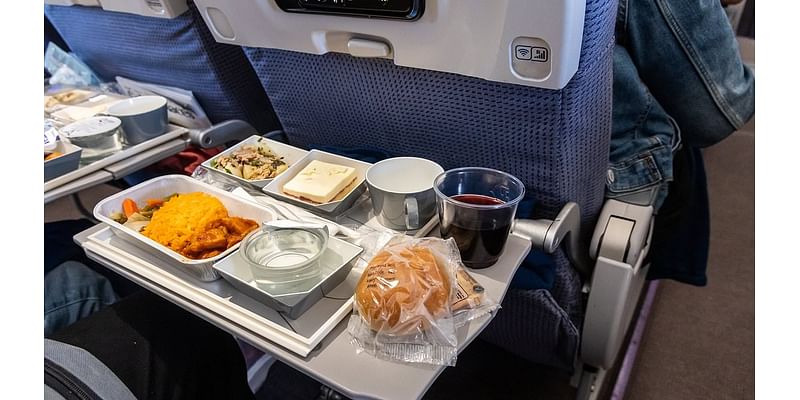 Nutrition expert reveals why you should NEVER eat while flying... even in first class