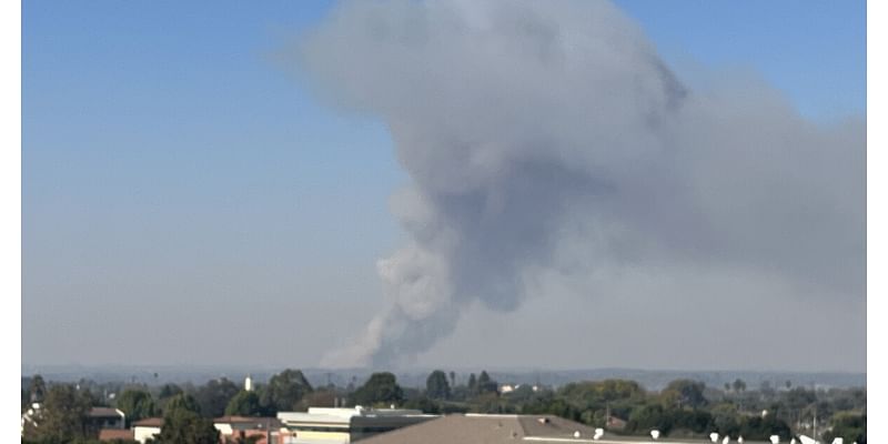 Evacuations ordered after brush fire breaks out at Vandenberg Space Force Base