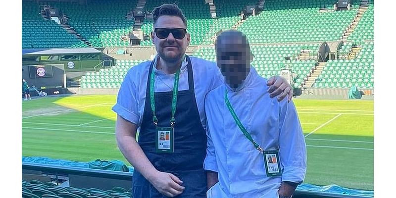 Wimbledon chef who cooked for A-listers is 'caught stealing by undercover cameras' after bosses raised concerns over missing stock