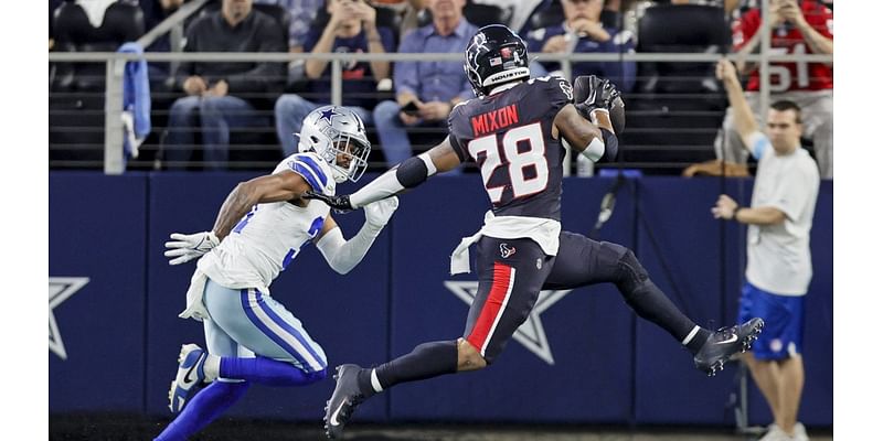 Winners, losers as Texans rout Cowboys 34-10 on Monday Night Football