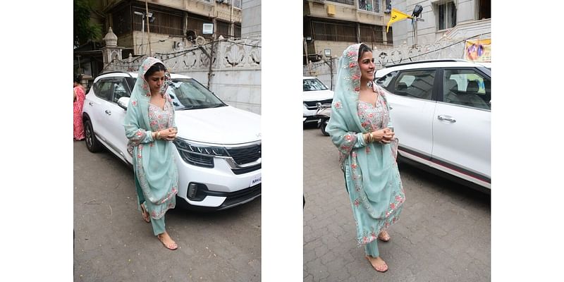 Nimrat Kaur Exuded Festive Radiance In A Beautiful Pastel Ethnic Suit To Celebrate Gurupurab 2024