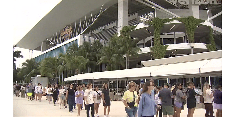 Security heightened at Hard Rock Stadium ahead of Taylor Swift concert - WSVN 7News