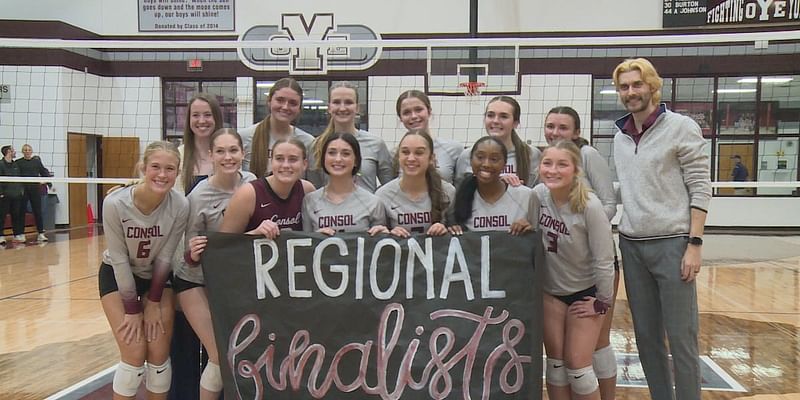 A&M Consolidated advances to regional finals with four set win over Hendrickson