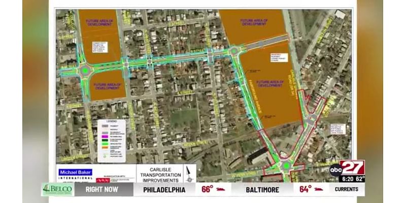 Week-long closure on busy Carlisle intersection will benefit community; officials say