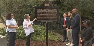 New historical marker unveiled for WWII memorial in Savannah