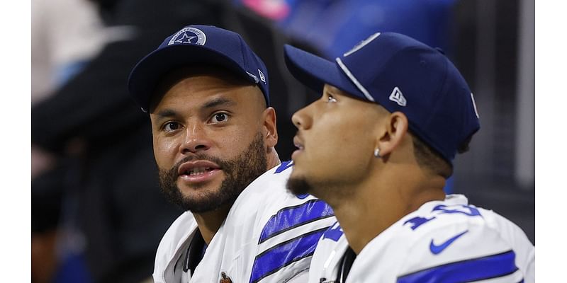 Cowboys' Dak Prescott appears to say NSFW quote about team after loss to Falcons