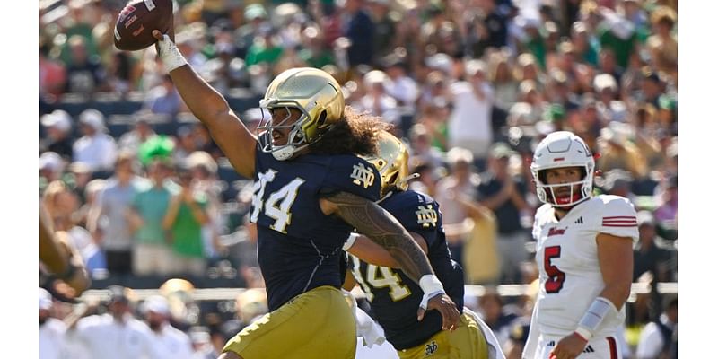 No. 17 Notre Dame shakes off sluggish start in 28-3 win over Miami (Ohio)