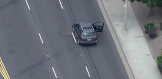 Police detain a stolen vehicle driver in Lakewood after a speedy chase