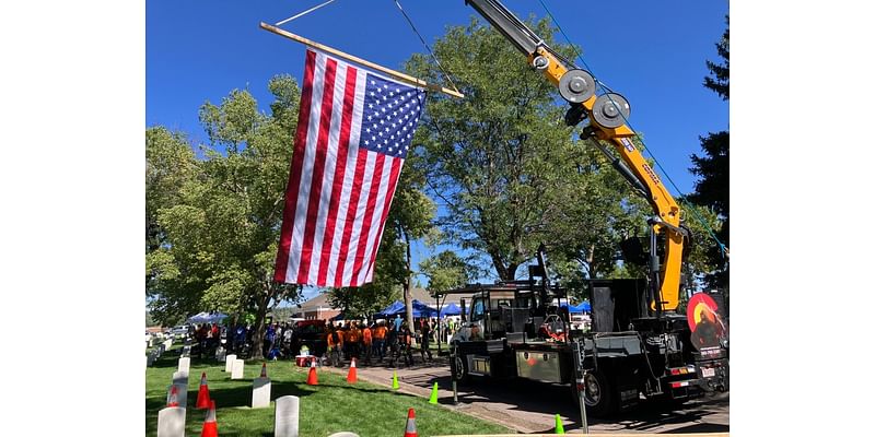 Hundreds of arborists spruce up Fort Logan National Cemetery