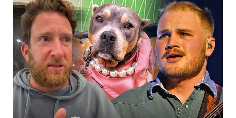 Dave Portnoy Claims Zach Bryan Kicked His Dog Out of Dressing Room