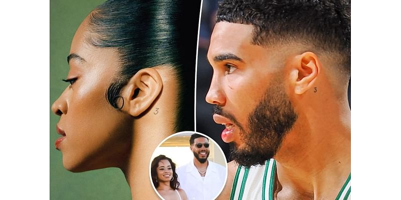 ‘Boo’d Up’ singer Ella Mai, Celtics star Jayson Tatum get matching ‘3’ tattoos after welcoming baby