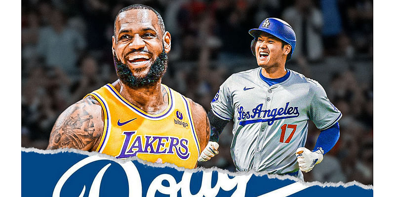 Dodgers star Shohei Ohtani's historic outburst leaves LeBron James in state of disbelief