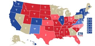 How many electoral votes does each state have? How many needed to win?