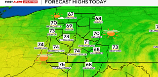 Storm chances to arrive in Western Pennsylvania on Sunday, cooler temps expected next week