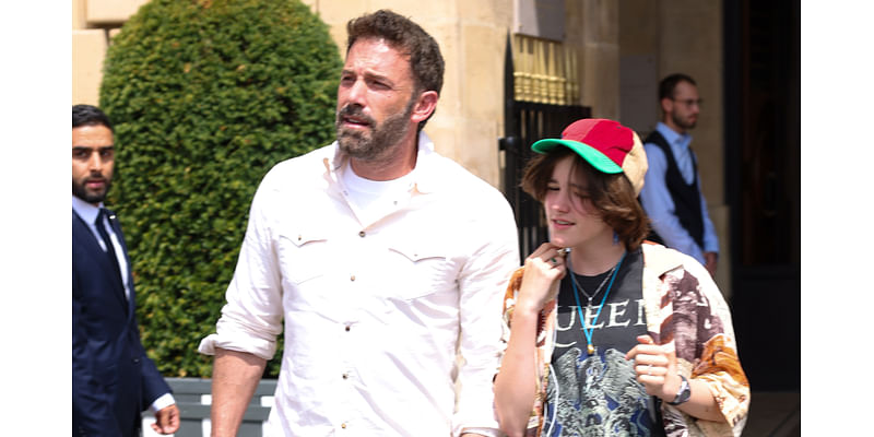 Ben Affleck Makes Rare Outing With Middle Child Amid JLo Divorce