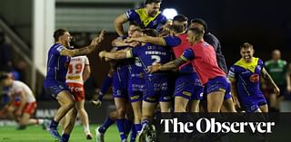 George Williams’ golden drop goal takes Warrington past St Helens