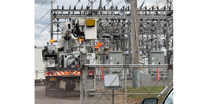 Substation fire leaves thousands in the dark in Chemung County