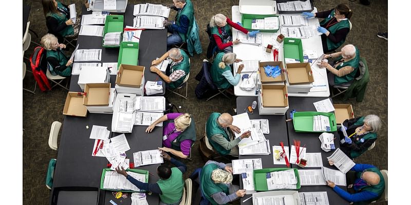 PHOTO COLLECTION: US Election 2024, Counting the votes