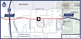 TxDOT wants to expand this busy suburban road south of Fort Worth for $85M. Have thoughts?