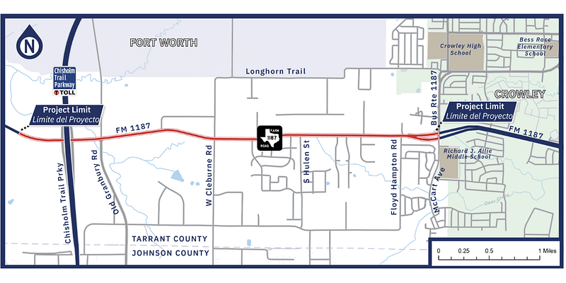 TxDOT wants to expand this busy suburban road south of Fort Worth for $85M. Have thoughts?