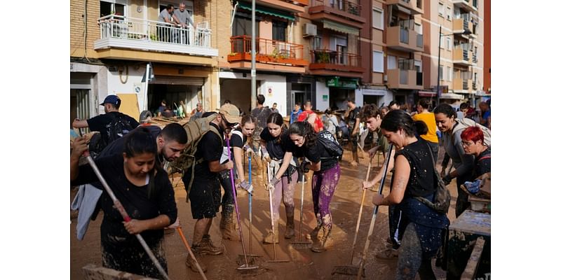 Spain's young flood helpers smash 'snowflake' stereotype