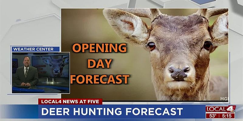 Deer hunting opening day forecast