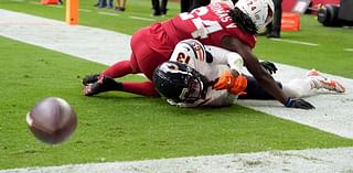 Late score before halftime dooms Bears in loss to Cardinals