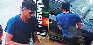 Axe-wielding man damages customer’s car at gas station