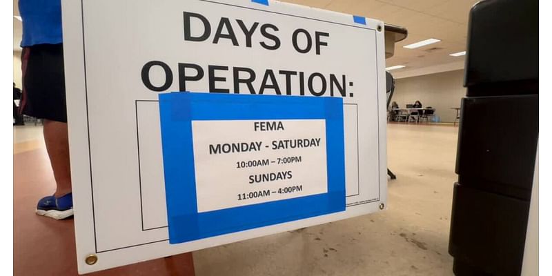 Federal Emergency Management Agency helping those suffering from Hurricane Milton