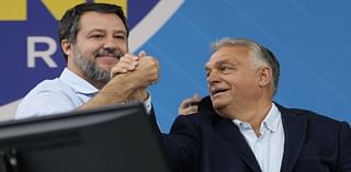 Far-right leaders gather in northern Italy for League Party rally