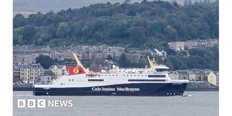 Delayed Glen Sannox ferry sets sail for crucial sea trials