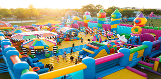 The world’s largest bounce house, Big Bounce America, comes to Charleston this weekend