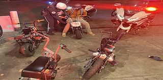 Homemade minibikes zoomed around downtown Portland, through red lights; 7 arrested, police say