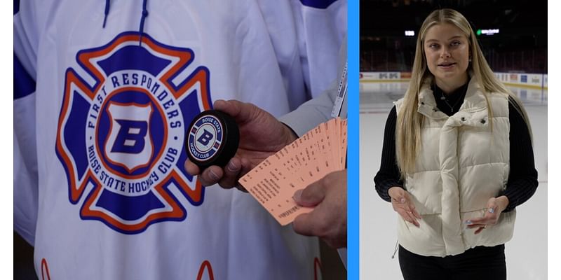 Boise State's Men's Hockey Club will play for local first responders