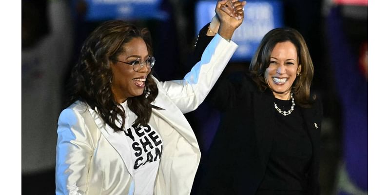 Oprah, Lady Gaga, Katy Perry Join Kamala Harris on Star-Powered Election Eve