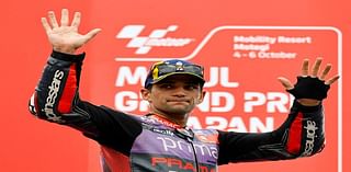 Motorcycling-Martin wins Australian MotoGP sprint ahead of Marquez