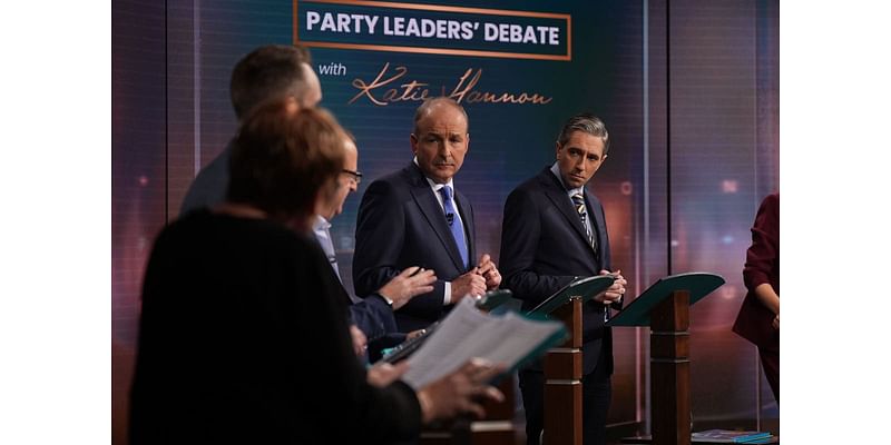 Fiery exchanges in the first televised leaders debate of Irish general election