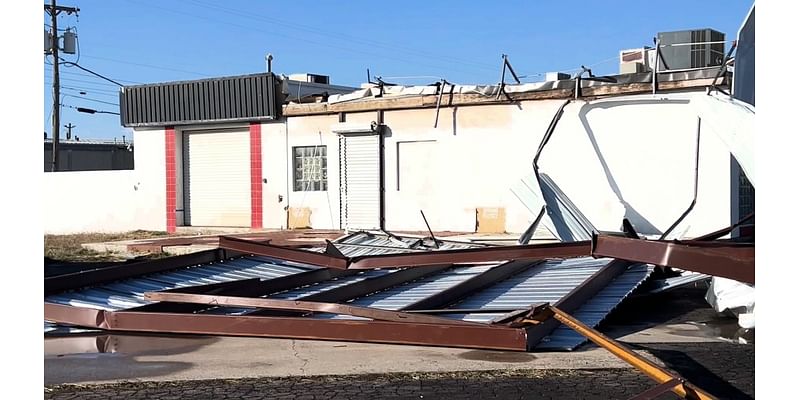 GALLERY: Abilene residents clean up after overnight winds leave trail of debris