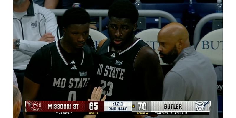 Mo State loses tough battle at Butler