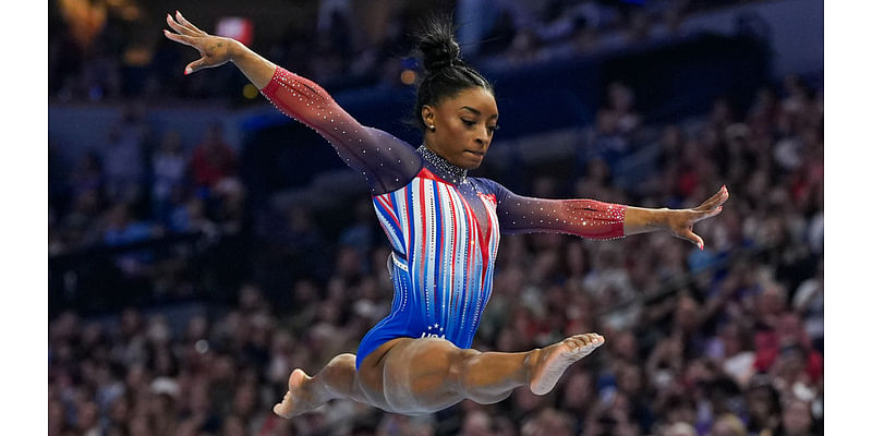 Simone Biles secures third trip to the Olympics after breezing to victory at US trials