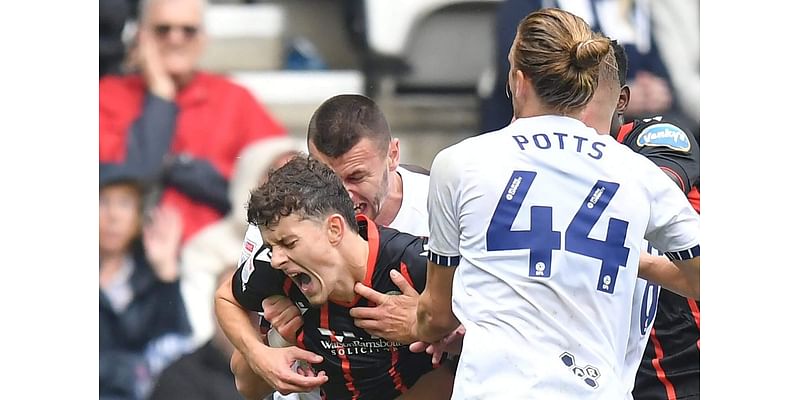 FA investigating after Blackburn’s Owen Beck allegedly bitten by Preston’s Milutin Osmajic