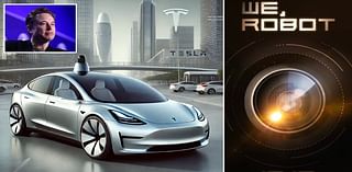 Is THIS what Tesla's Robotaxi will look like? Elon Musk's long-awaited driverless vehicle could feature NO steering wheel or pedals - and take passengers on Uber-style trips for 'less money than a bus