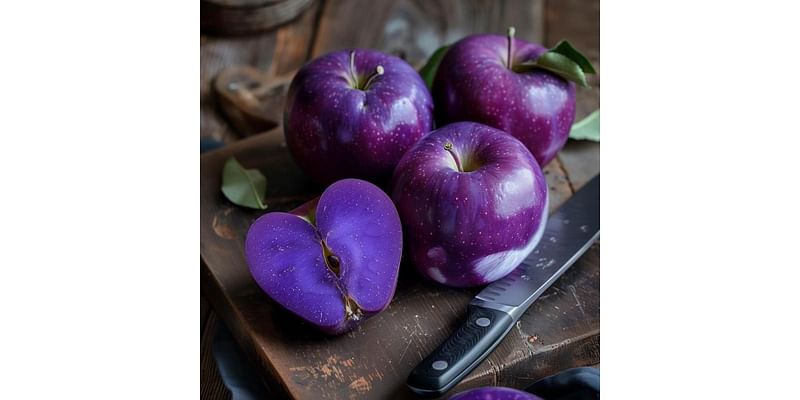 Purple apples are going viral on social media, orchards are being inundated with requests — but there’s a catch