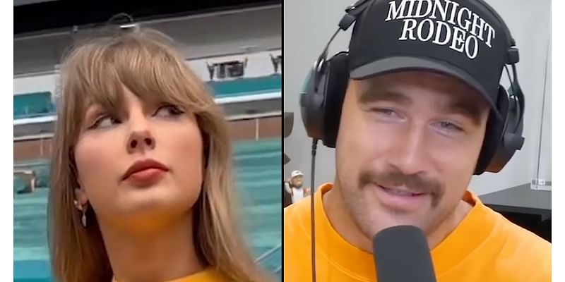 Did Taylor Swift Borrow a Sweatshirt from Travis Kelce’s Closet?