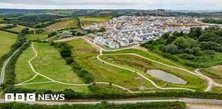 Country part at Devon new town Sherford quadruples in size