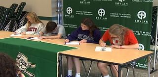 Boylan athletes sign National Letters of Intent