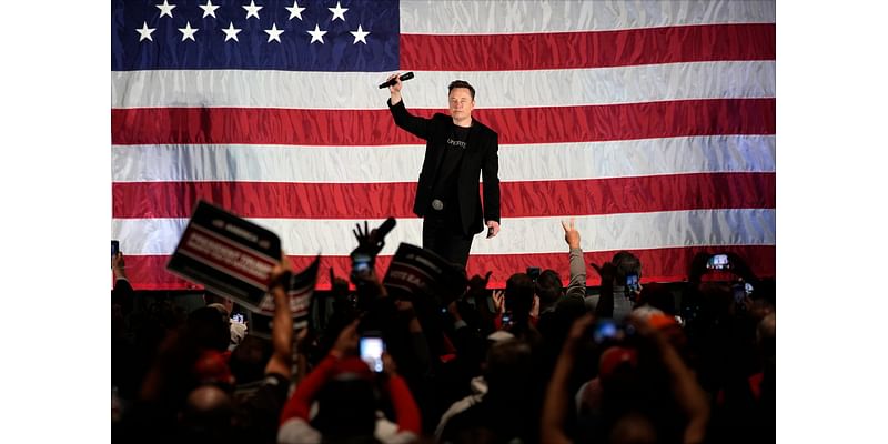 Elon Musk holds his first solo event in support of Trump in the Philadelphia suburbs