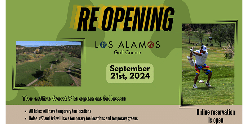 Los Alamos Golf Course To Re