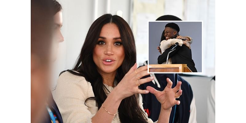 Meghan Markle Getting 'Rizzed' by Schoolboy Goes Viral