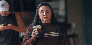 Amanda Bynes steps out for an iced coffee.... after giving fans a look inside her new Los Angeles apartment